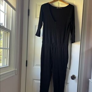 Zara Classic Black Jumpsuit